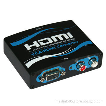 VGA+ R/L to HDMI Converter, 720P